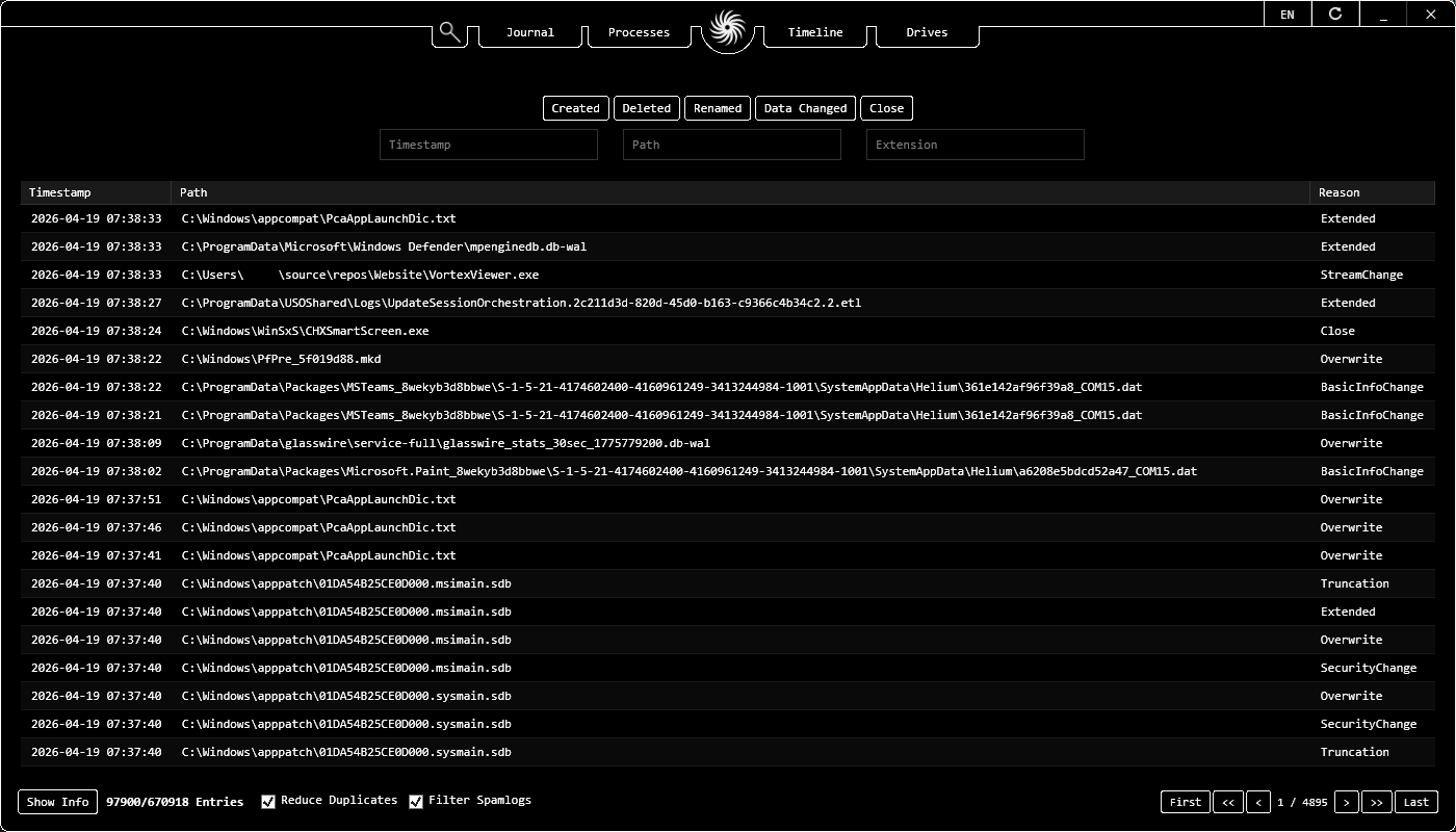 Vortex Viewer Preview
